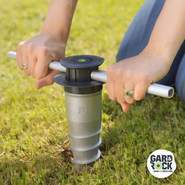 Atornillado de la base de anclaje Gard & Rock