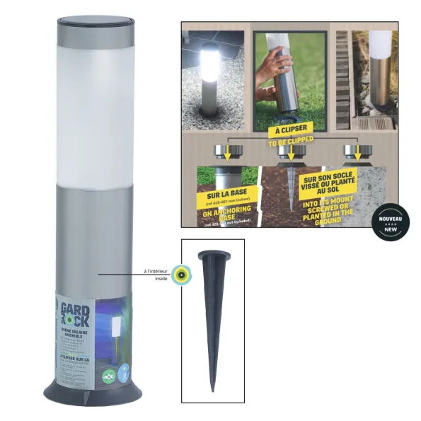 Estación solar Gard & Rock ecológica y económica Gard & Rock